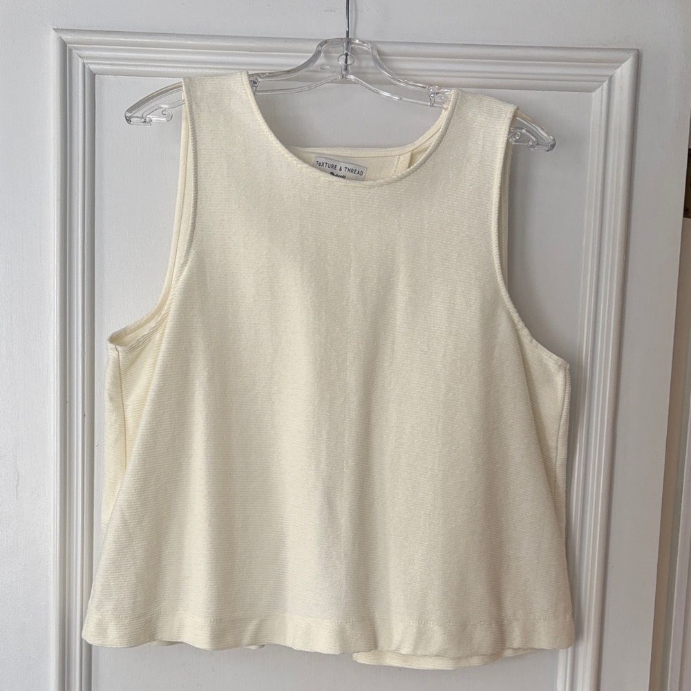 Madewell Cream Tank Top